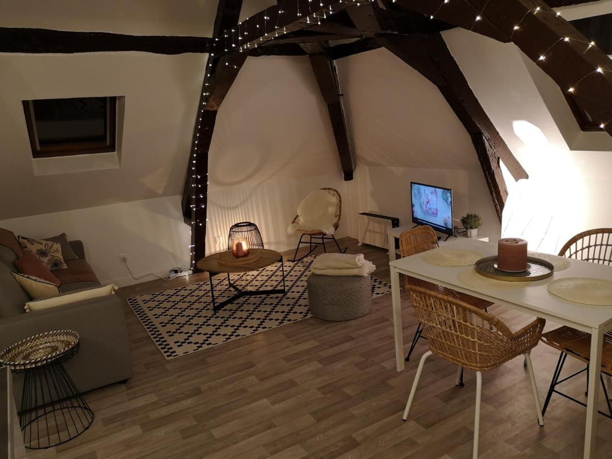Logement Cosy Renove Au Pied De La Cathedrale Avec Climatisation Reims Luaran gambar